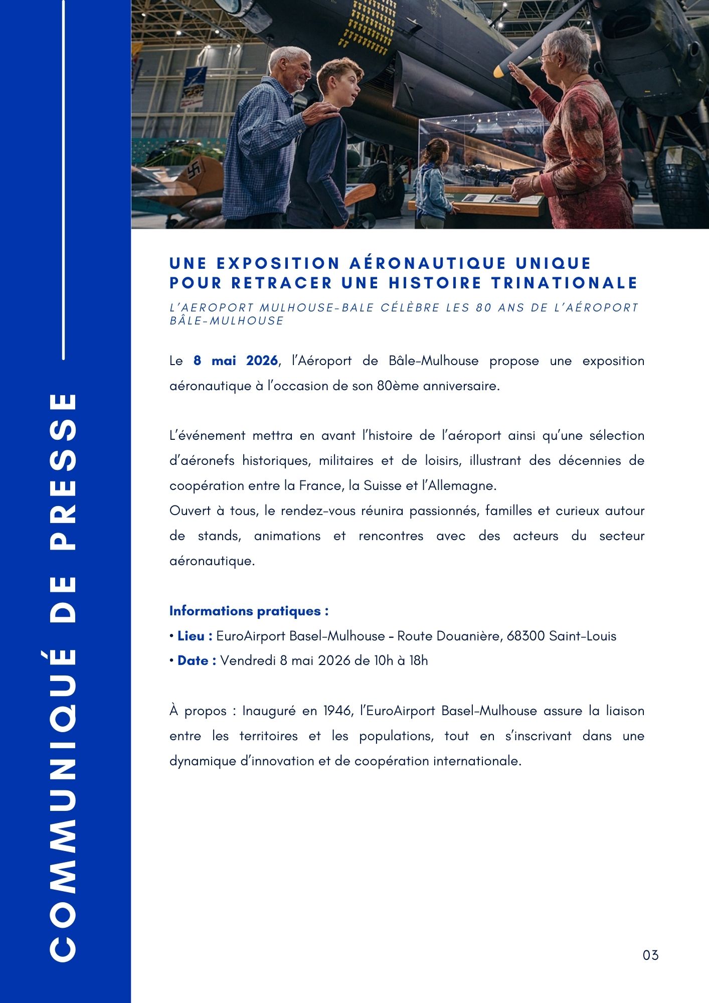 Communiqué de presse EuroAirport